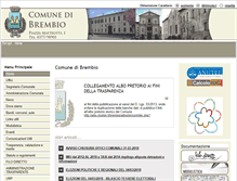 Tablet Screenshot of comune.brembio.lo.it